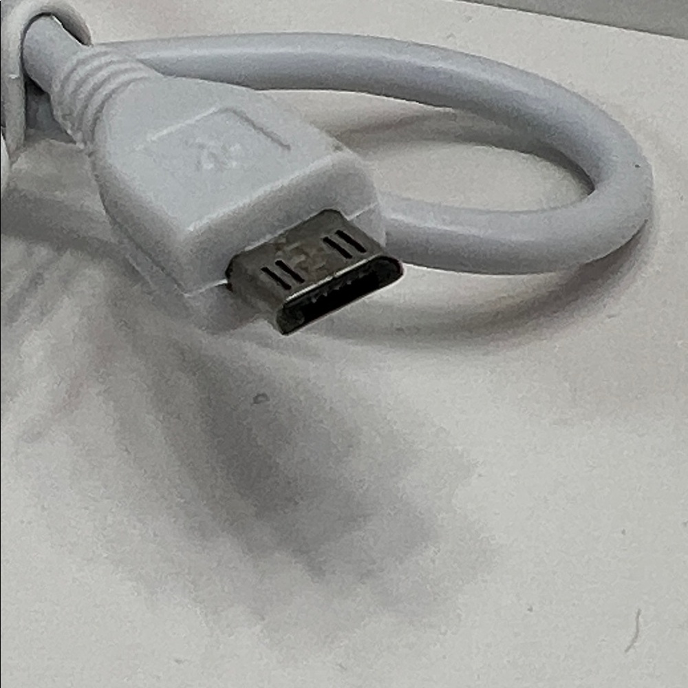 White USB Cable - Picture 2 of 2